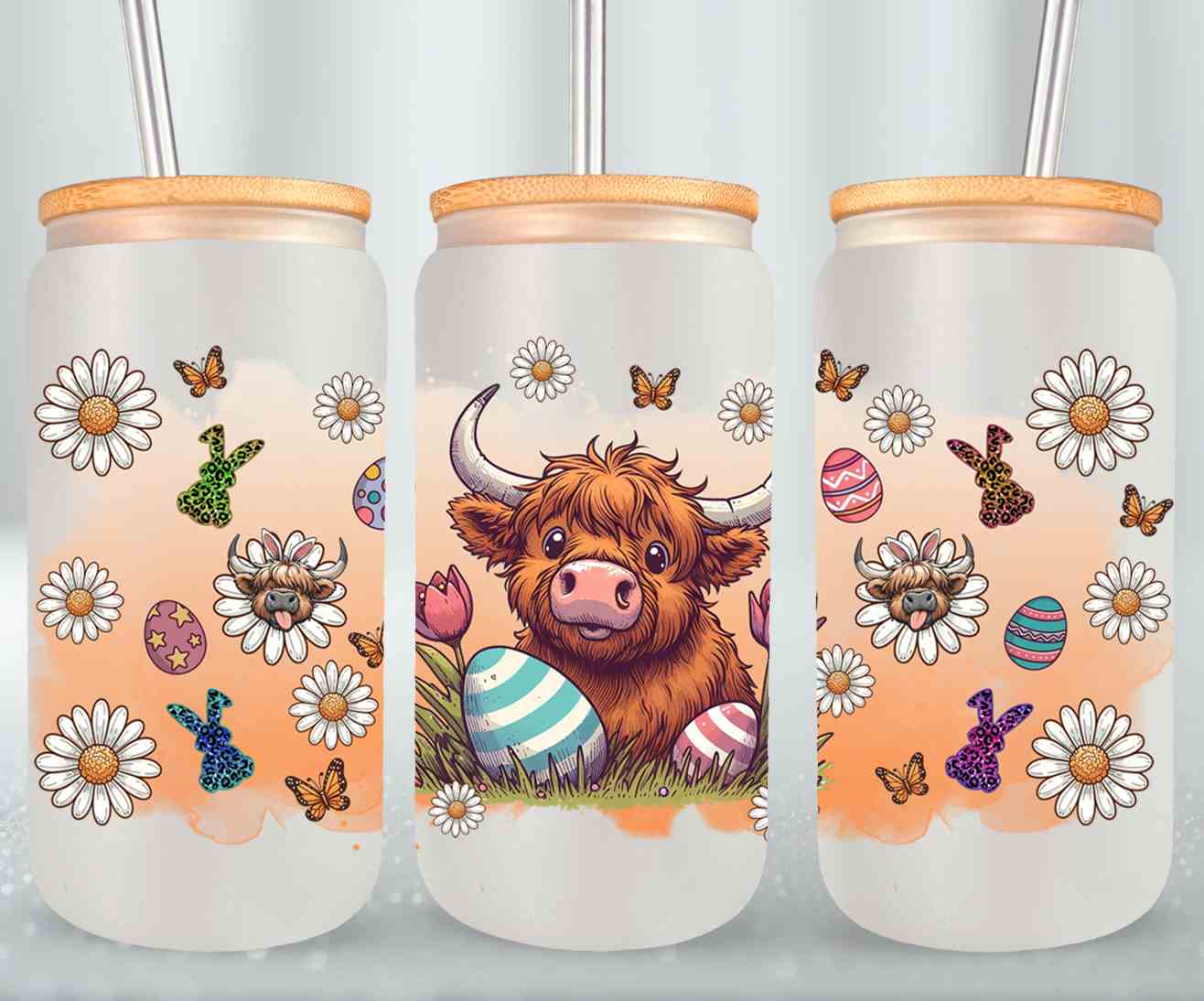 Highland Cow Easter-10380